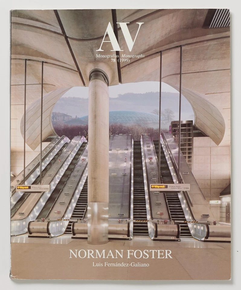 NORMAN FOSTER - AV Monografias / Monographs 78 - Luis Fernandez-Galiano - Image 1 of 1