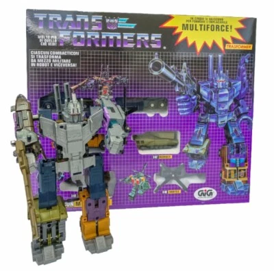 Nuevo Transforms G1 Bruticus Versión Metal Figura Juguete con Caja Foto 1 de 4