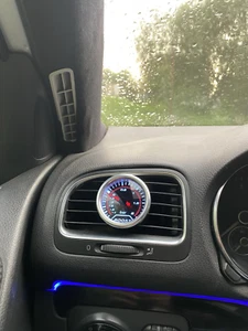Porta Manometro Golf 6 52mm - Mk6 VW Gauge Pod Boost Support Stampato in ASA - Foto 1 di 8