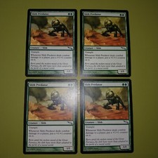 Slith Predator x4 Mirrodin 4x Playset Magic the Gathering MTG