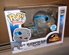 FUNKO POP JURASSIC WORLD DOMINION VELOCIRAPTOR BLUE #1220 EXCLUSIVE IN HAND 🔥