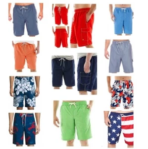 The Foundry Supply Co. Men's Swim Board Shorts Trunks Big & Tall 2X or 3X, Lined - Picture 1 of 11