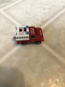 Micro Machines Red Datsun Fire & Rescue Truck SFFD - Picture 1 of 4