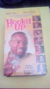 Hook'd Up (1998) VHS Stacey Dash Malik Yoba provocative sex urban comedy NEW OOP - Picture 1 of 2