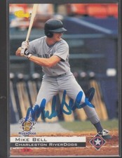 MIKE BELL 1994 Classic #171 Charleston Riverdogs TTM/IP Signed Autographed