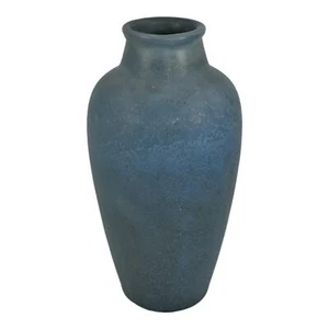 Van Briggle 1907-12 Vintage Arts And Crafts Pottery Blue Ceramic Flower Vase 313 - Picture 1 of 6