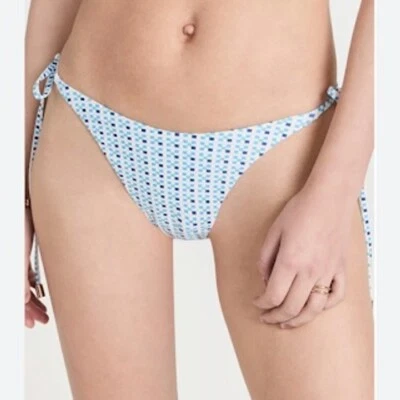 MINKPINK Zephyr Parte Inferior de Bikini Lateral Corbata Lindo Patrón Traje de Baño Mediano Nuevo con Etiquetas Foto 1 de 4