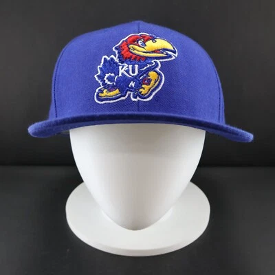 University of Kansas KU Jayhawks Top of the World Fitted Hat 7 7/8 - Image 1 of 4