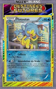 Flotoutan Reverse - NB04:Destinées Futures - 29/99 - Carte Pokemon Française - Foto 1 di 1
