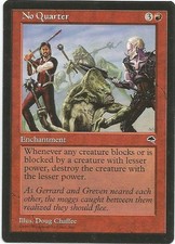 MTG: *NO QUARTER* - Tempest - Magic the Gathering - Combined Shipping! CCG TCG