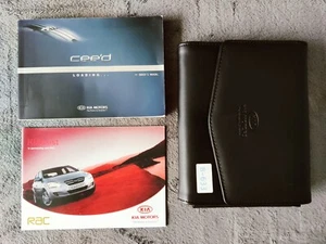 GENUINE KIA CEED 2009-2012 OWNERS MANUAL HANDBOOK WALLET PACK B-633 - Picture 1 of 4
