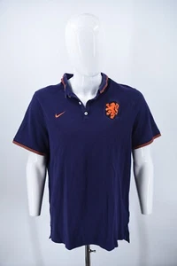 Nike KNVB Netherlands Holland 125 Years Commemorative Logo Polo Shirt Mens XXL - Picture 1 of 13