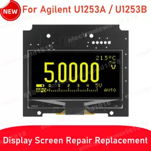Pantalla OLED para multímetros OLED True RMS Agilent U1253A / U1253B piezas reemplazo - Imagen 1 de 5