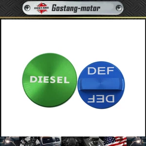 Diesel Fuel Tank Caps DEF Cap Aluminum for Dodge Ram 2500 3500 2013-2017 Cummins - Picture 1 of 7