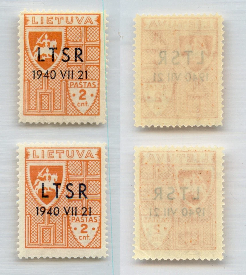 Lituania 1934 SC 2N9 x 2 MNH. rtc8811 Foto 1 de 1