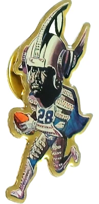 NFL Coca Cola "Monsters of The Gridiron "Marshall Faulk" "The Missile" Lapel Pin - Image 1 of 3