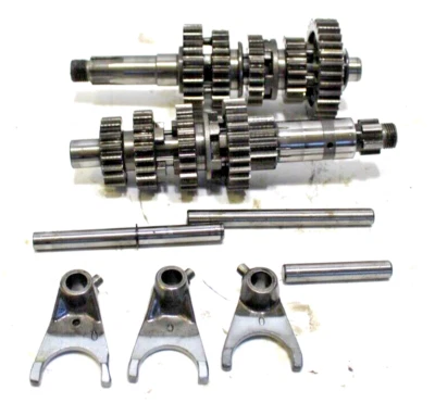 2007 Hyosung Comet GT 250 Transmission with Shift Forks - Image 1 of 4