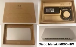 New Cisco Meraki MX65-HW Cloud Managed Security Appliance Never claimed MX65 Un - Picture 1 of 10