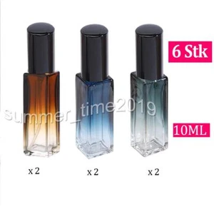 6 Stück Parfümzerstäuber Nachfüllbar Parfüm Abfüller Leer Parfum Zerstäuber 10ML - Bild 1 von 6