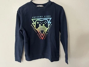 H&M Gamers Game Controller Sweatshirt Shirt Kids Youth Size 12-14Y Blue - Picture 1 of 4