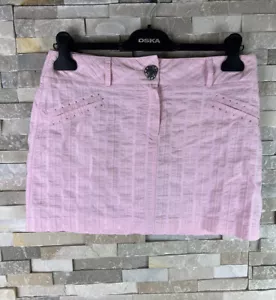 Dolce & Gabbana women’s Size 40 Pink Cotton Nylon Skirt - Picture 1 of 8
