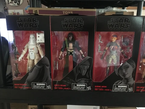 Star Wars Black Series case SW E7 BK SER 6" FIG AST W5 16 Revan Sabine Wren HOT! Cover
