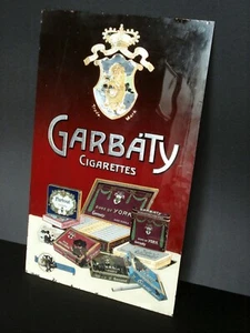 GARBATY ZIGARETTEN 1900 WERBETELLER GLAS BACCARAT ASPASIA SABA TABACCO - Bild 1 von 11