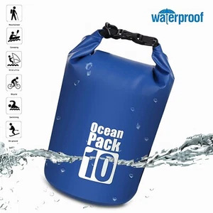 All Weather Protection Dry Bag for Kayaking Boating Water Sports Camping 10L - Picture 1 of 6