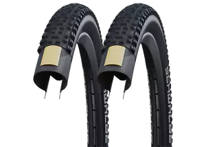 2x Schwalbe Rapid Rob 54-584 Drahtreifen K-Guard 27.5x2.10 Fahrradreifen Mantel - Bild 1 von 2