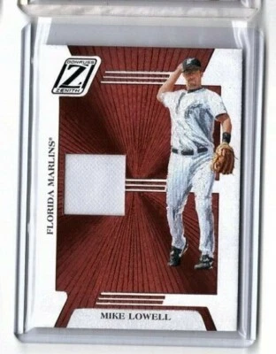 2005 Donruss Zenith Z-Jerseys  Mike Lowell #ZB-74 Florida Marlins - Image 1 of 2
