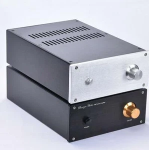 Amplificador Full Aluminio JC229 Gabinete Audio AMP Caja Preamplificador 220 x90 x311MM - Imagen 1 de 7