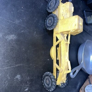 Antique Vintage Original Auburn Rubber Co. Yellow Road Grader #350 Toy Vehicle - Picture 1 of 5