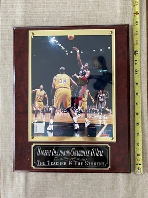 Official NBA Print Of Hakeem Olajuwon Shaquelle O’Neil Read Description - Image 1 of 4