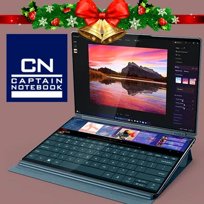 BLACK WEEK / LENOVO YOGA BOOK 9i G10 DUAL TOUCH AI COPILOT U7-255H 32GB 1TB PEN - Bild 1 von 4