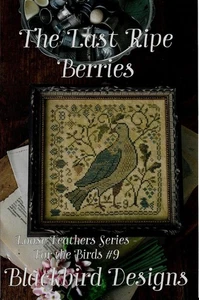 The Last Ripe Berries by Blackbird cross stitch pattern - Picture 1 of 1