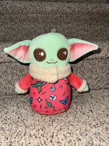 2025 Neu mit Etikett Star Wars Mandalorian Grogu das Kind Valentinstag 9 Zoll Plüsch Baby Yoda - Bild 1 von 3