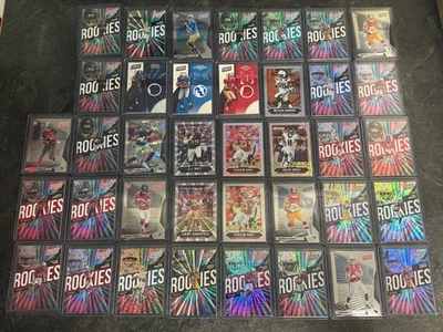 ENORME NFL 2018 Convención Nacional Panini Lote 38X Parches de Novatos Refractores &&& Foto 1 de 4