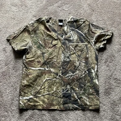 Dudz Realtree Hunting Camouflage Scrub Top SIZE L - Image 1 of 4