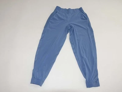 Pantalones de chándal para mujer Athleta Brooklyn tiro medio talla 4 azul pequeño 530631 4P Foto 1 de 4