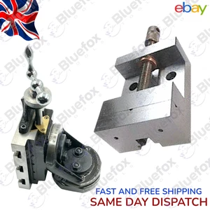 Lathe Milling Vertical Slide Swivel 4"x5"-100x125mm + 85mm Steel Grinding vice - Picture 1 of 7