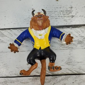 Just Toys Bend-Ems Beast Disney Beauty And The Beast 5" Bendable Figure Vintage - Picture 1 of 14
