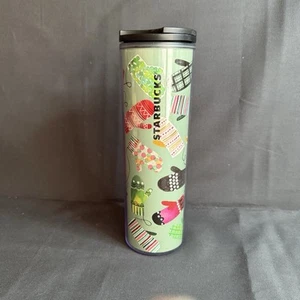 Starbucks 16 Oz. Winter Mittens Travel Mug Tumbler NWT - Picture 1 of 6