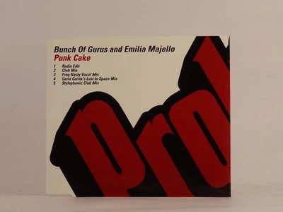 BUNCH OF GURUS AND EMILIA MAJELLO PUNK CAKE (E90) 5 Track Promo CD Single includ - Image 1 of 4