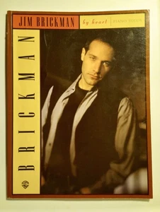 Jim Brickman By Heart Piano Solos Songbook 1996 Warner Bros 12 songs 68 pages - Picture 1 of 4