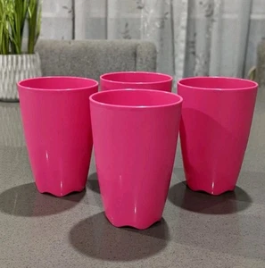Tupperware Set (4) Open House Floresta Becher 525 ml Rosa Neu - Bild 1 von 5