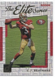 2017 Donruss The Elite Series Rookies CJ C.J. BEATHARD RC 27 SAN FRANCISCO 49ERS - Picture 1 of 2