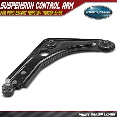 Brazo de control inferior delantero izquierdo con rótula para Ford Escort Mercury Tracer 91-96 Foto 1 de 4