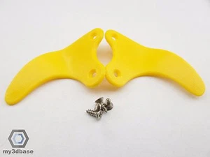 PS4 Paddles SHARK, GELB/YELLOW, orig.**my3dbase**+Schrauben/screws - Picture 1 of 1