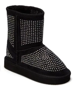Botas de invierno ligeras con estrás negras para niñas pequeñas Ositos - talla 5 - Imagen 1 de 1