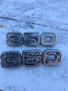 Ford 350 Emblem D5UB-11291C00 1970s - Picture 1 of 3